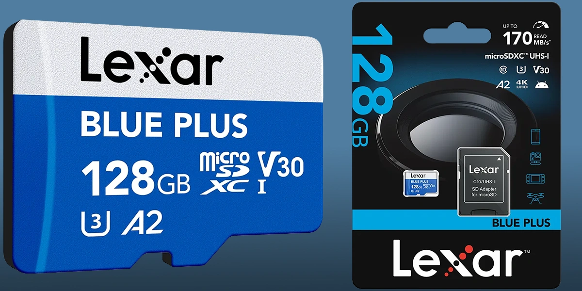 karta microSD Lexar Blue Plus 128GB